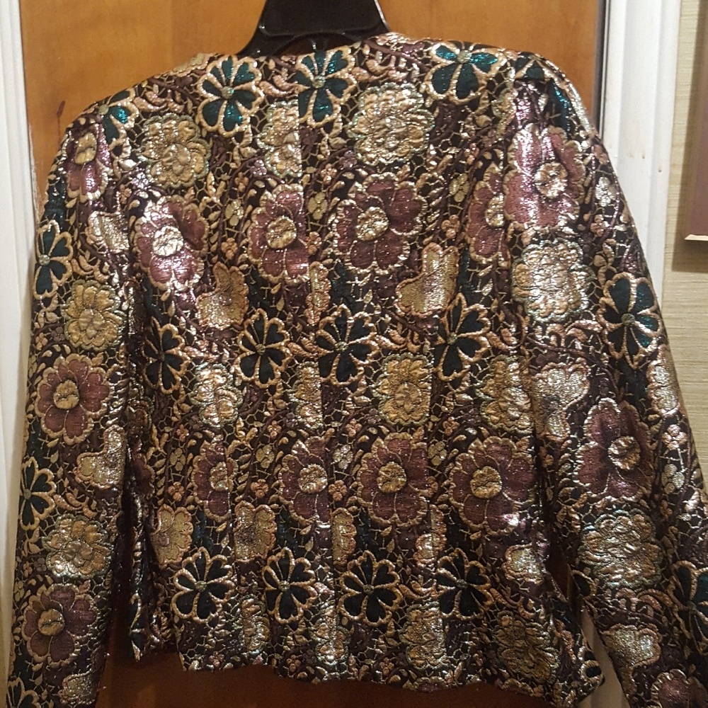 Multi-Colored Woman's Jacket (Size 12) - image 2